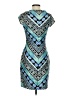 Beige by ECI Print Teal Cocktail Dress Size 4 - photo 2