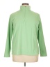 Lands' End 100% Polyester Green Turtleneck Sweater Size XL - photo 1