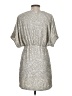 Saylor 100% Polyester Metallic Silver Cocktail Dress Size XS - photo 2