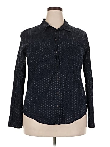 Merona Long Sleeve Button-Down Shirt (view 1)