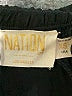 NATION LTD 100% Cupro Solid Black Track Pants Size XS - photo 4