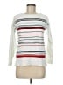 Barbour 100% Cotton Stripes White Pullover Sweater Size 6 - photo 1