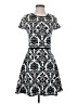 CeCe Graphic Black Cocktail Dress Size S - photo 1