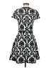 CeCe Graphic Black Cocktail Dress Size S - photo 2