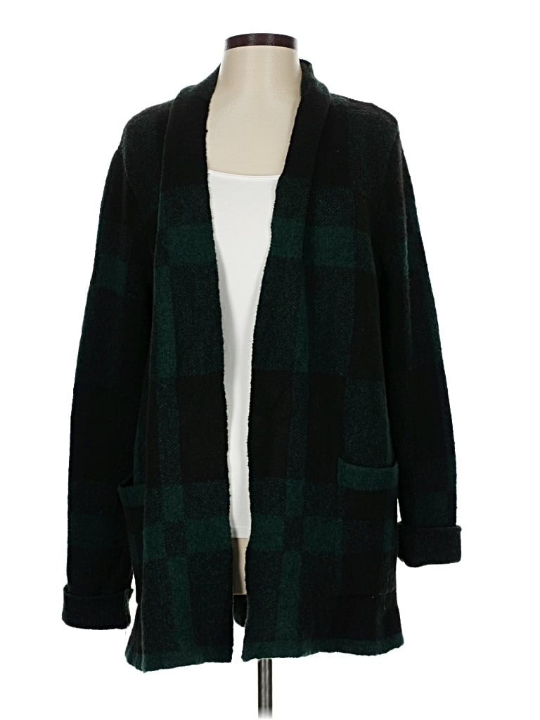 Pre-owned Preswick & Moore Cardigan Sweater In Green