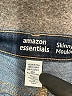 Amazon Essentials Solid Blue Jeans Size 12 - photo 3