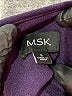 MSK Solid Purple Casual Dress Size S - photo 7