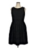 Slate & Willow Black Cocktail Dress Size 16 - photo 1