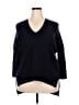 Everybody talks Black Blue Pullover Sweater Size 3X (estimated) - photo 1