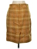 J.Crew 100% Wool Tweed Brown Wool Skirt Size 0 - photo 2