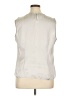 Jones New York Collection 100% Polyester Silver Sleeveless Blouse Size 16 - photo 2