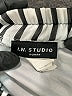 I.N. Studio Stripes White Silver Casual Skirt Size 1X - photo 4