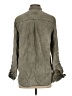 Express Gray Long Sleeve Button-Down Shirt Size S - photo 2