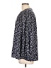 Old Navy 100% Rayon Blue 3/4 Sleeve Blouse Size L - photo 5