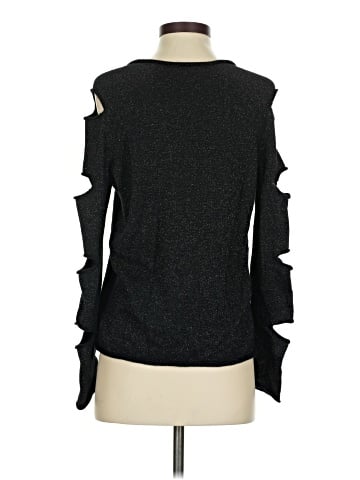 Skull Cashmere Pullover Sweater (view 2)