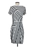 Escada Stripes Gray Casual Dress Size EU 36 / US 6 - photo 2
