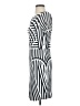 Escada Stripes Gray Casual Dress Size EU 36 / US 6 - photo 5
