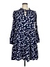 J.Crew 100% Polyester Stars Blue Casual Dress Size XL - photo 1