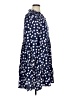 J.Crew 100% Polyester Stars Blue Casual Dress Size XL - photo 4