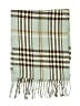 Unbranded 100% Acrylic Plaid Gray Blue Scarf One size - photo 2