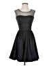Guess Metallic Gray Cocktail Dress Size 0 - photo 1