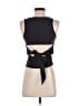 Shein 100% Polyester Black Sleeveless Top Size 2 - photo 2