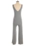 Madeleine Thompson Solid Gray Jumpsuit Size S - photo 2