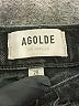 AGOLDE Chevron-herringbone Black Jeans Size 28 waist - photo 3