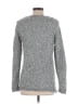 White House Black Market Tweed Silver Pullover Sweater Size S - photo 2