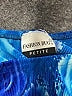 Fashion Bug 100% Polyester Print Blue Formal Skirt Size L (petite) - photo 4