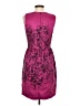 Taylor 100% Polyester Graphic Pink Cocktail Dress Size 4 - photo 2