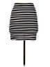 Shein Stripes Black Casual Skirt Size XS - photo 2