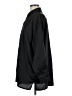 Missguided Solid Black Long Sleeve Button-Down Shirt Size 8 - photo 5