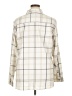 Jachs Girlfriend Plaid Ivory Long Sleeve Button-Down Shirt Size XL - photo 2