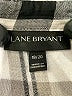 Lane Bryant Checkered-gingham Black 3/4 Sleeve Button-Down Shirt Size 18 - 20 Plus - photo 7