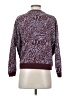 Madewell 100% Cotton Paisley Burgundy Pullover Sweater Size S - photo 2