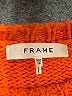 FRAME 100% Cotton Orange Pullover Sweater Size XS - photo 6