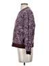 Madewell 100% Cotton Paisley Burgundy Pullover Sweater Size S - photo 5