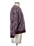 Madewell 100% Cotton Paisley Burgundy Pullover Sweater Size S - photo 4