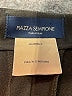 Piazza Sempione Solid Black Brown Wool Pants Size L - photo 7