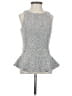 MM Couture Silver Sleeveless Top Size XS - photo 1