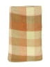 Rubi 100% Recycled Plastic Plaid Brown Tan Scarf One size - photo 2