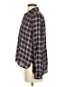 Ann Taylor LOFT Plaid Blue Long Sleeve Blouse Size XS - photo 5