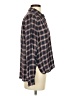 Ann Taylor LOFT Plaid Blue Long Sleeve Blouse Size XS - photo 4