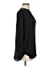 Vince. 100% Silk Black Long Sleeve Silk Top Size XS - photo 4