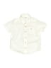 Old Navy Solid Ivory Short Sleeve Button-Down Shirt Size 3T - photo 1