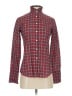 J.Crew Plaid Red Long Sleeve Button-Down Shirt Size 0 - photo 1