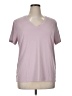Skechers Purple Short Sleeve Top Size XL - photo 1