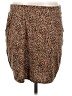 Renee C. Animal Print Brown Casual Skirt Size M - photo 1