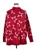 LIVI Stars Red Pullover Sweater Size 26 - 28 Plus - photo 1